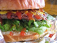 AUNTY-MEE BURGER　のハンバーガー